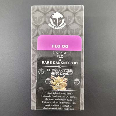 FLO-OG > Rare Dankness Seeds | Graines Normal  |  Indica