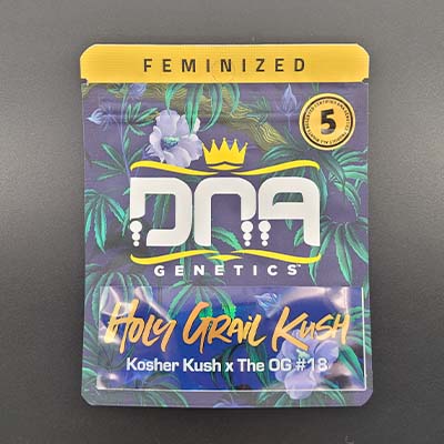 Holy Grail Kush > DNA Genetics | Feminisierte Hanfsamen  |  Indica