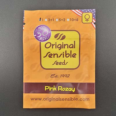 Pink Rozay > Original Sensible Seeds | Feminisierte Hanfsamen  |  Indica