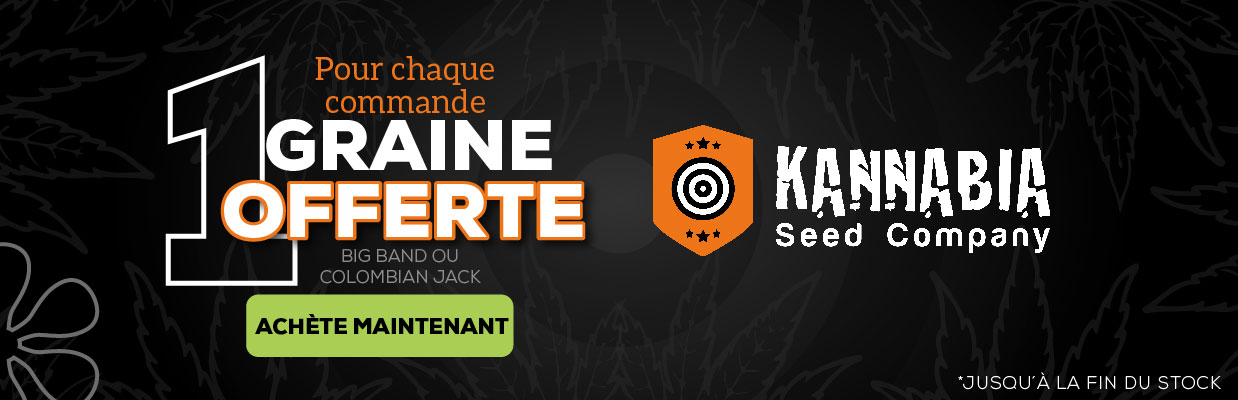 KANNABIA SEEDS PROMOTION DE GRAINES GRATUITES