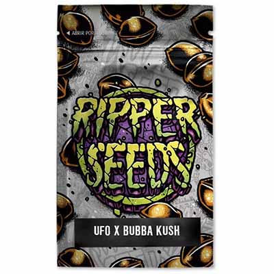 UFO x Bubba Kush > Ripper Seeds | Feminized Marijuana   |  Hybrid