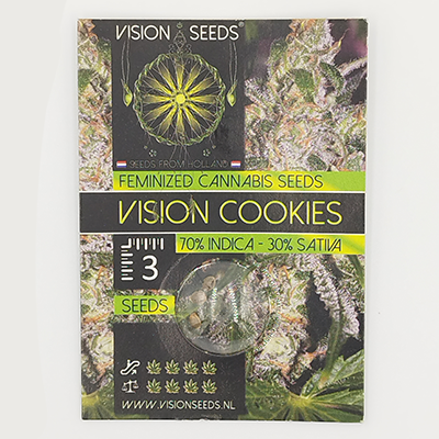 Vision Cookies > Vision Seeds | Feminized Marijuana   |  Indica